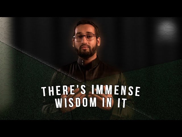 There's Immense Wisdom in it | English