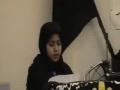 A great short Speech on Hazrat E Zainab (s.a) by Aliha Rizvi of Hussaini Calgary-English