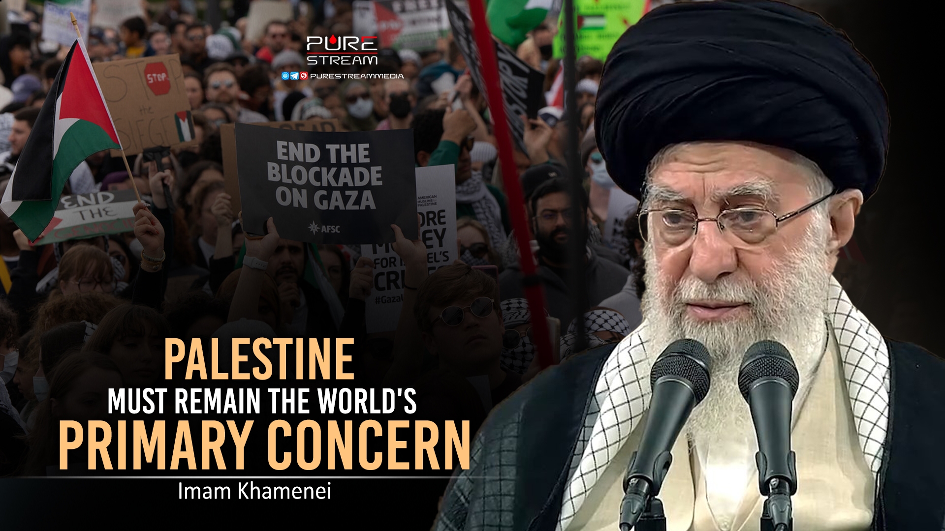 Palestine Must Remain The World's Primary Concern | Imam Khamenei | Farsi Sub English