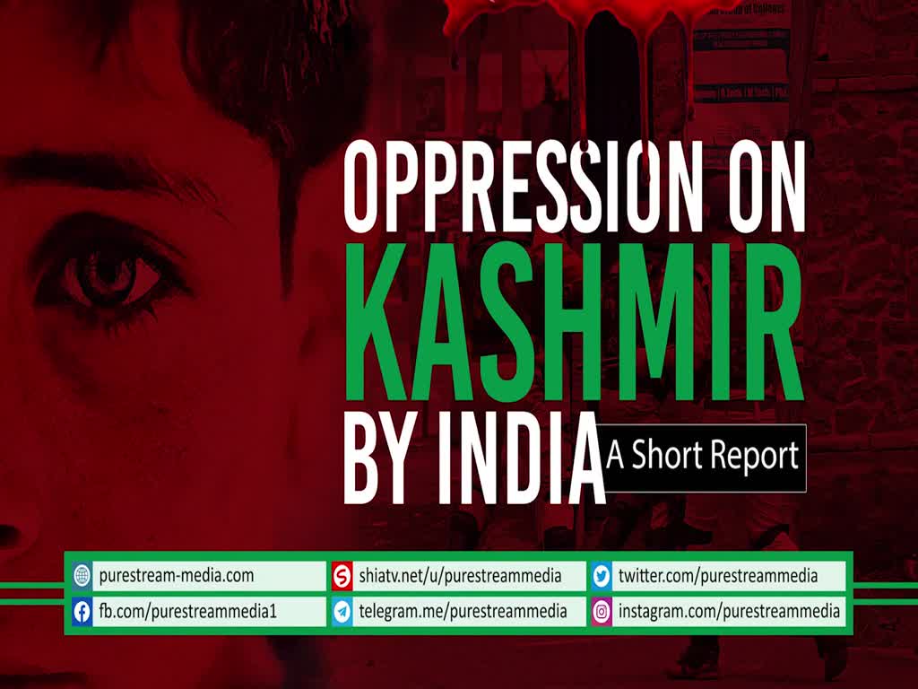 Oppression on Kashmir by India | A Short Report | English Dubbed
