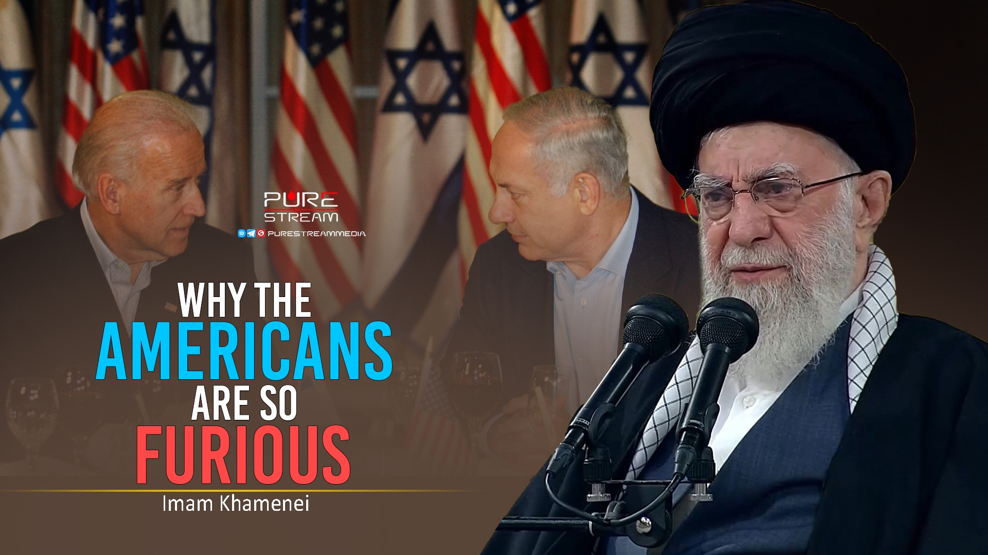 Why The Americans Are So Furious | Imam Khamenei | Farsi Sub English