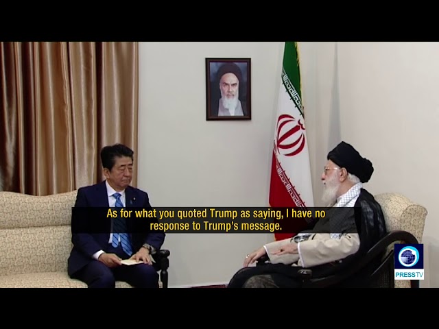 [13 June 2019] Iran’s Leader: Trump not worthy of any message, response - English