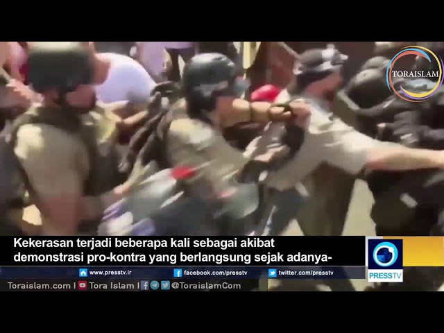  [Clip] Penabrakan Demonstran AS oleh Supremasis Kulit Putih - Malay