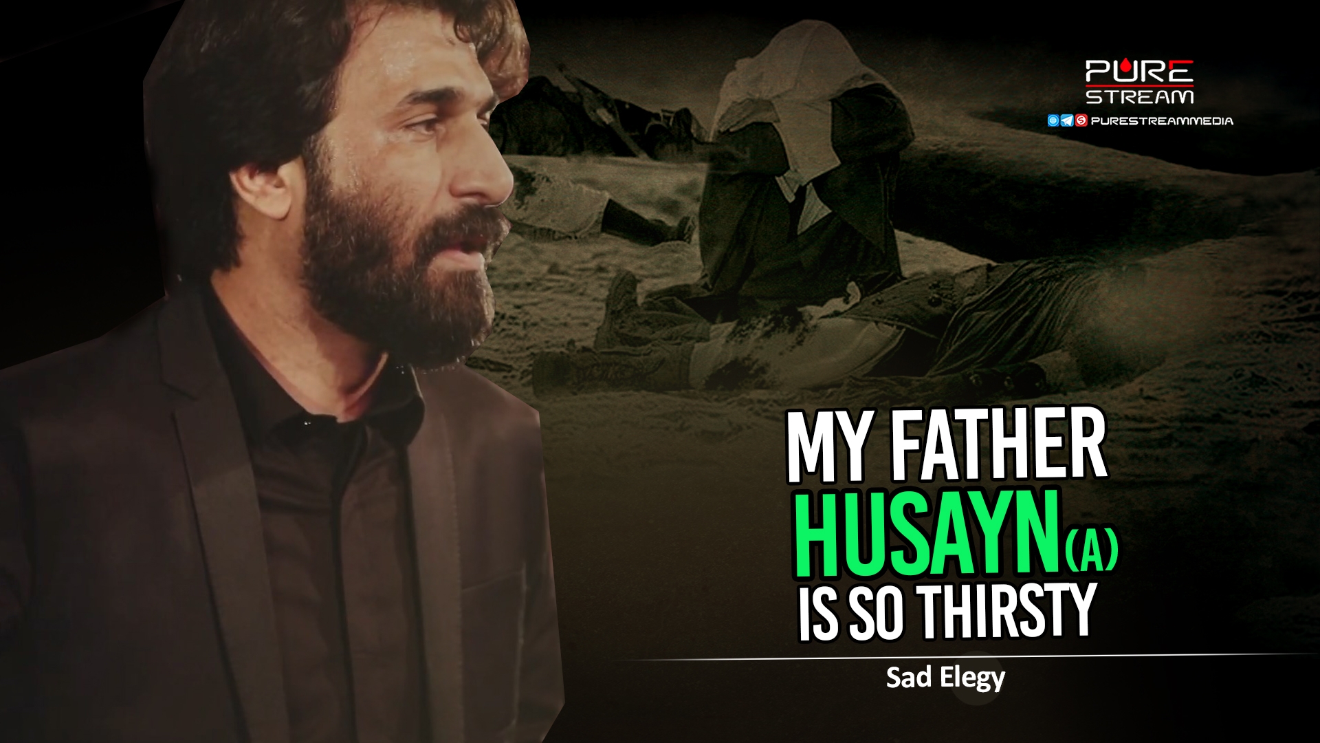 My Father Husayn (A) is So Thirsty | Sad Elegy | Farsi Sub English