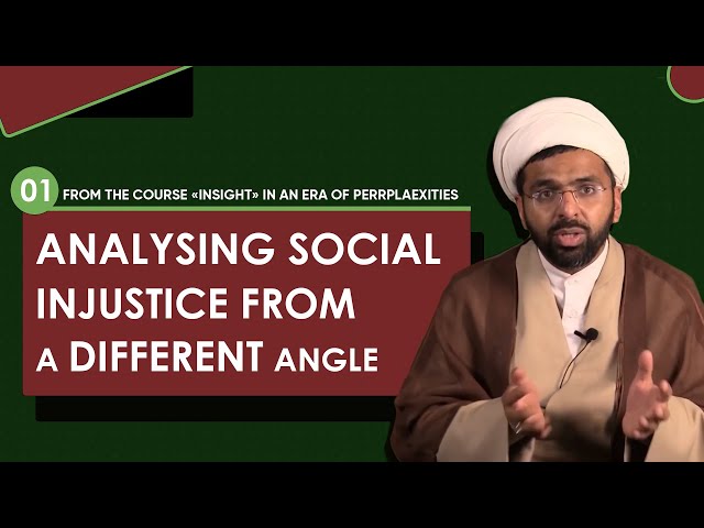 Analysing Social Injustice From a Different Angle | English