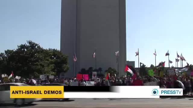 [21 July 2014] US protesters condemn Israeli aggression on Gaza - English