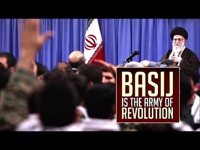 Basij is the army of revolution! | Farsi sub English