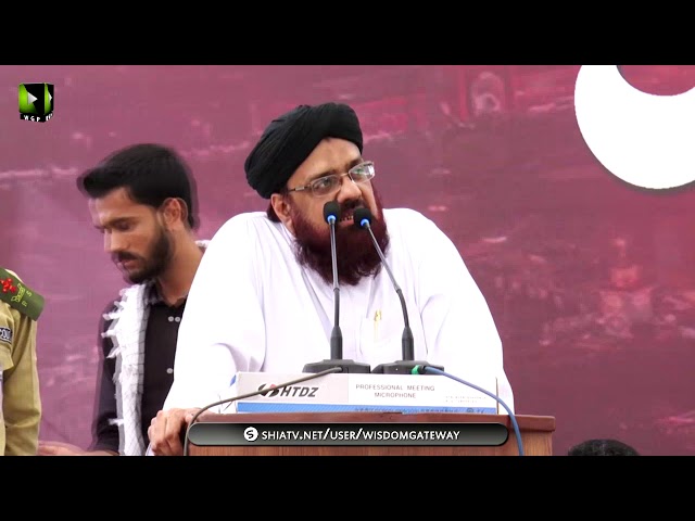 [Youm-e-Hussain as] Janab Rizwan Naqshbandi | Karachi University | Muharram 1440 - Urdu