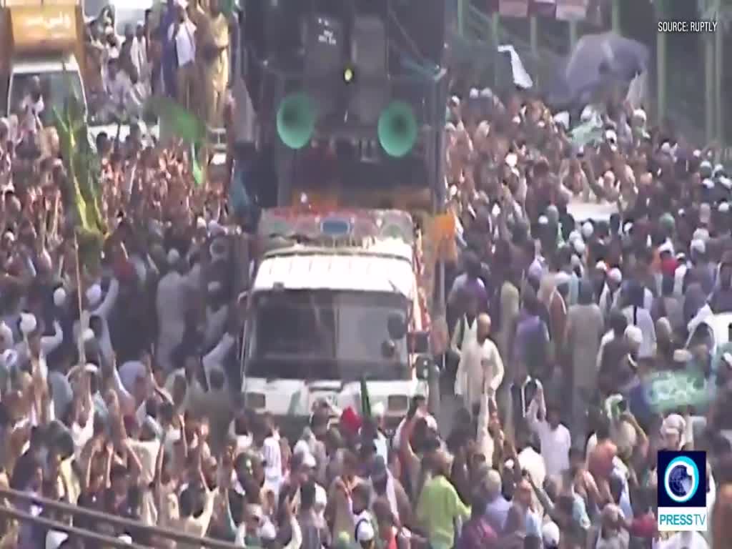 [30 August 2018] Thousands in Pakistan protest Prophet Muhammad blasphemous cartoon contest - English