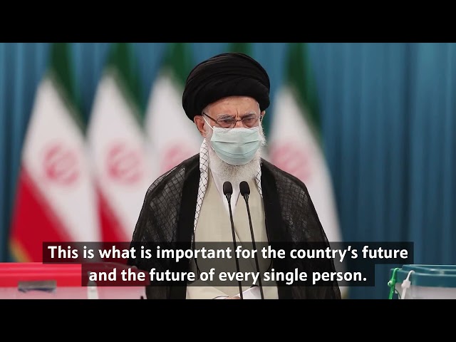 Imam Khamenei’s statements to the people of Iran on Election Day - Farsi Subs Eng