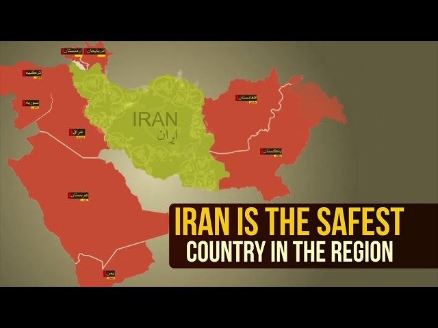The Islamic Republic of Iran is the SAFEST country in the Region | Farsi sub English