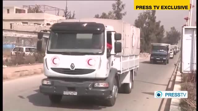 [06 Mar 2014] Syrian Red Crescent sends more aid to Moadamia - English