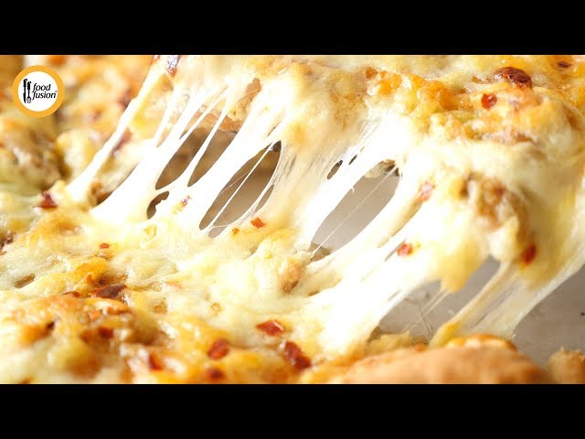 [Quick Recipes] Seekh Kabab Stuffed Pizza (without oven) - English Urdu