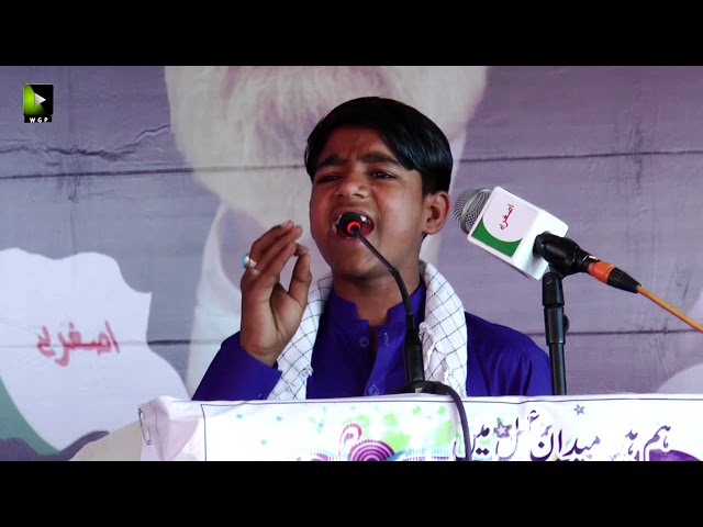 [Wilayat-e-Haq Convention 2018] یوم یعسوب الدین | Manqabat: Br. Sajjad Asghari |Asgharia Org. Pak - Sindhi