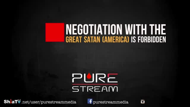 Negotiation with the Great Satan America is Forbidden - Farsi sub English