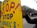 Interview with an Anti-Israel protestor in Houston US - 09Jan09 - English