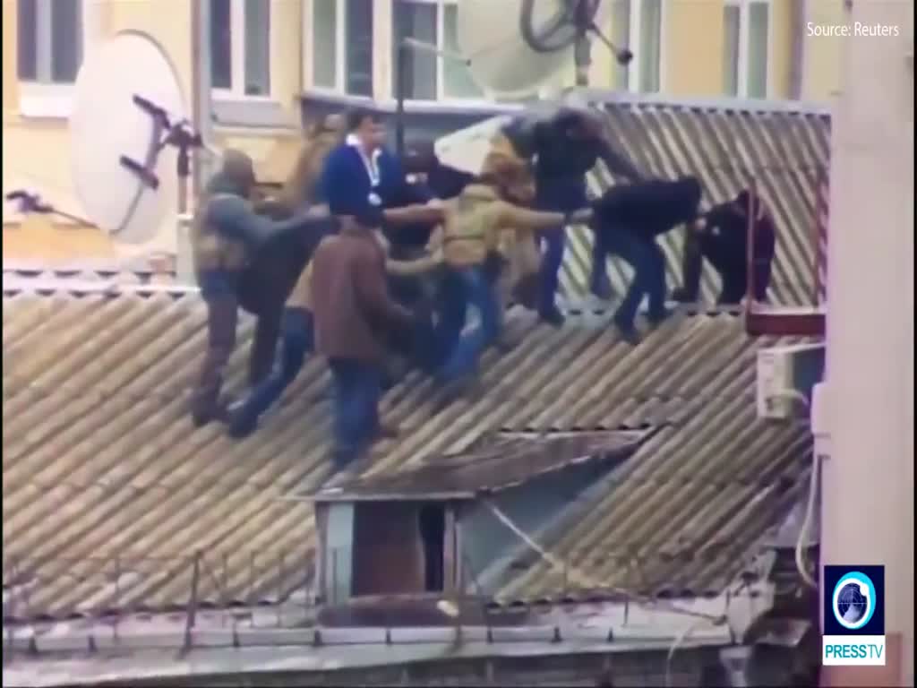 [07 December 2017] Ex-Georgian president detained on rooftop of his apartment - English