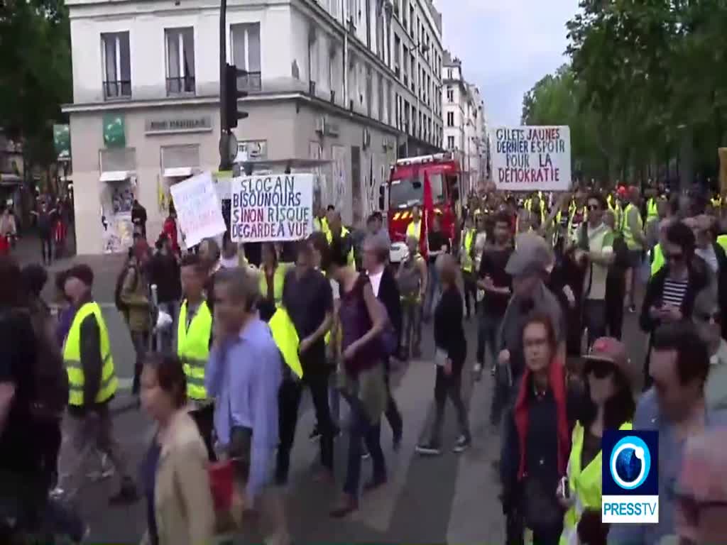 [26 May 2019] Mass arrests as Yellow Vest demos go \'wildcat\' - English