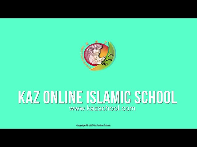 Kids Islamic Stories | Asool e Deen | Muslim | Kaz School | English
