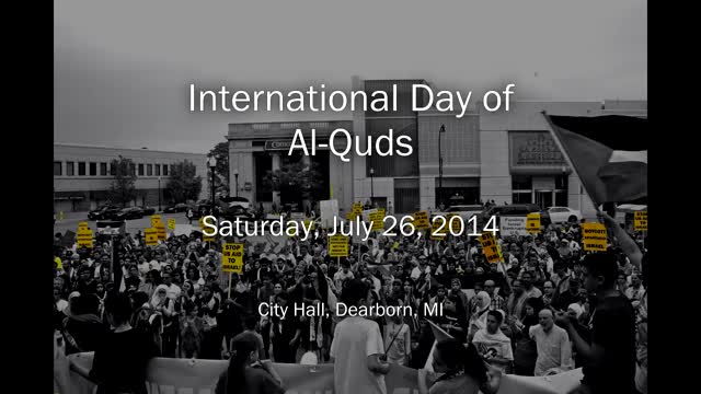 {01} [Al-Quds 2014] [AQC] Dearborn, MI | Quran | Youth | English