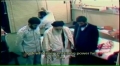 Imam Khomeini Performing Final Daily Prayers on Death Bed - Arabic Sub English