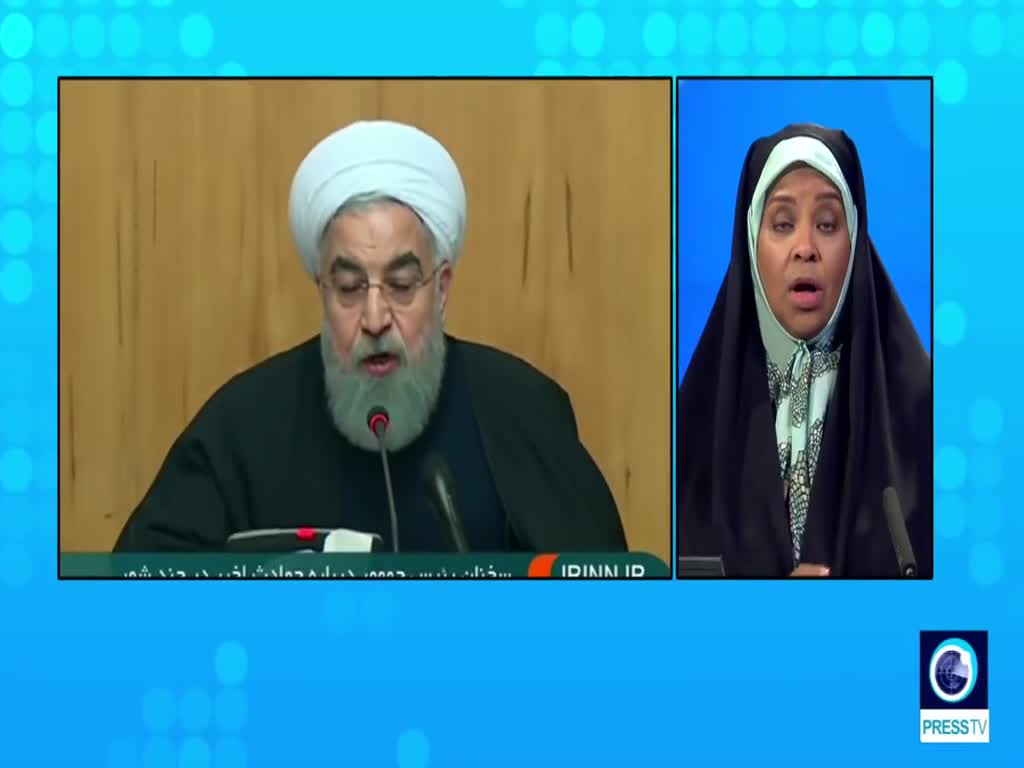 [01 January 2018] Iran\'s President Rouhani comments following Protests in cities - English