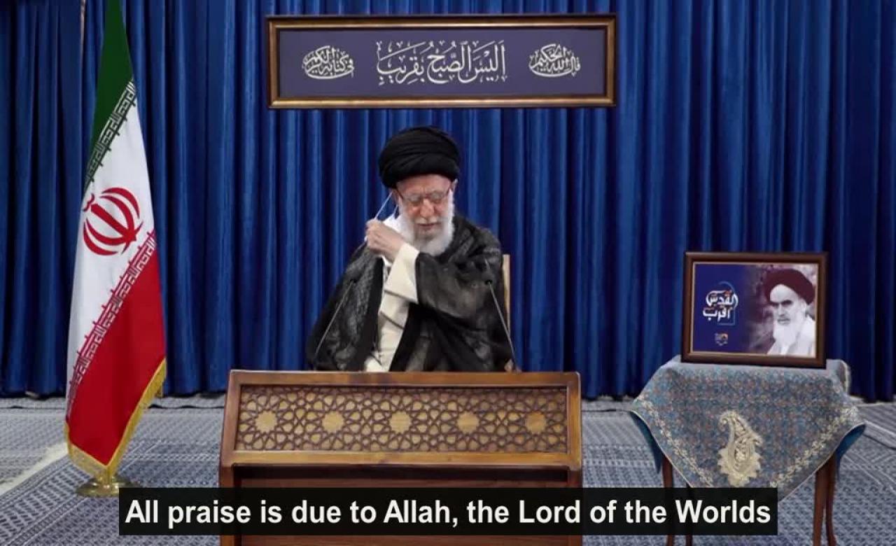 \'Zionist Terrorist Camp Is Coming To An End\' | Ayatollah Khamenei - Farsi