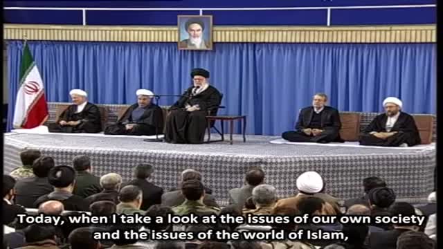 Today the most important issue in the world of Islam is Unity - Ayatullah Khamenei - farsi sub eng