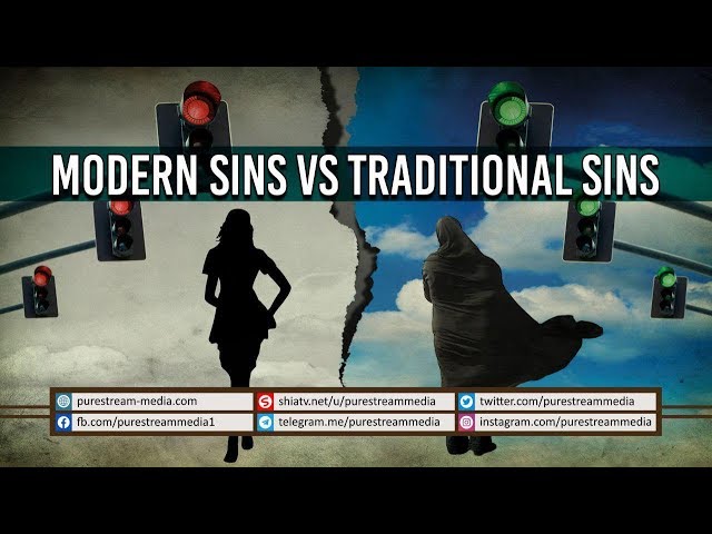 Modern Sins VS Traditional Sins | Dr. Rahimpour Azghadi | Farsi Sub English