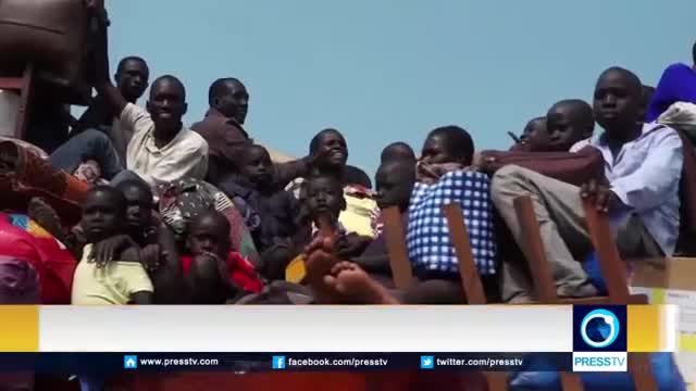 [23rd July 2016] UNHCR warns South Sudanese refugees need urgent aid | Press TV English
