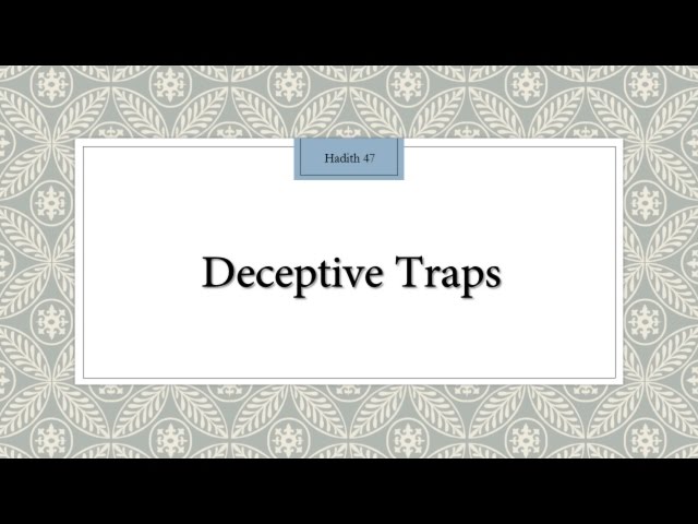 Deceptive Traps - English