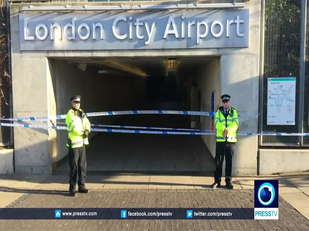 [12 February 2018] London airport shut after WW2 bomb found in Thames - English