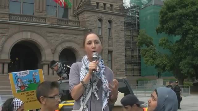 [Canada Quds Day 2014] Toronto Al-Quds Day Rally 2014- Speech by Sr. Eva Bartlett - English