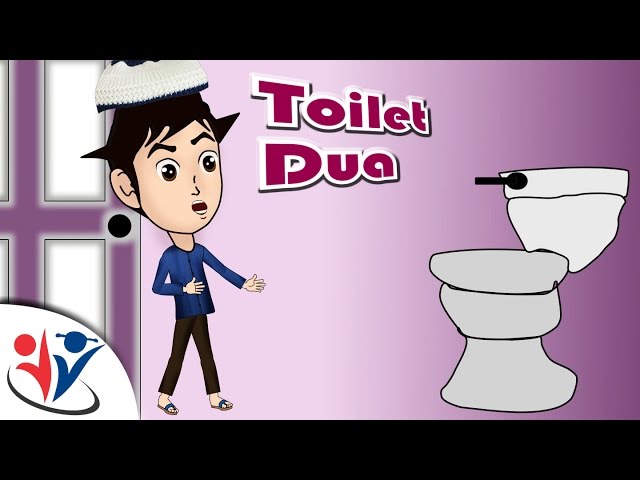 Abdul Bari Muslims Islamic Cartoon for children -When entering into toilet and Dua - English