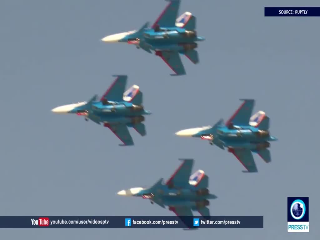 [15 November 2017] \'Russian Knights\' display impressive aerobatics at 2017 Dubai Airshow - English