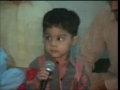 4 years old kid from Pakistan, memorizer of Quran - Arabic Urdu