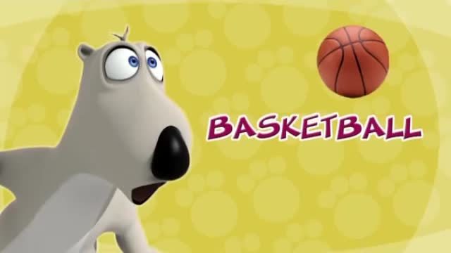 [09] Animated Cartoon Bernard Bear - Basketball - All Languages