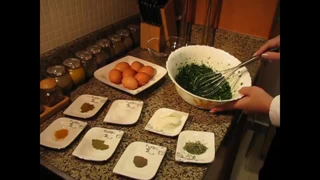 [Cooking Program | آموزش آشپزی] Kookoo Sabzi | کوکو سبزی - Farsi