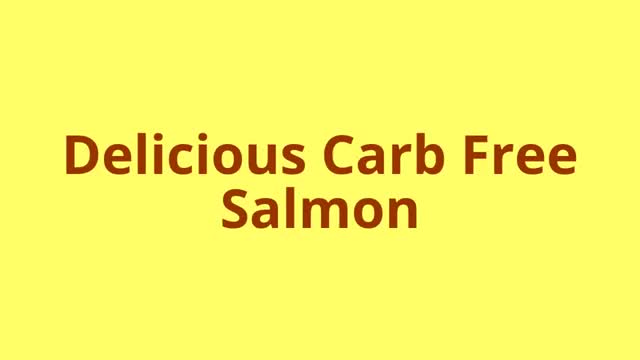 Delicious Carb Free Lemon and Rosemary Salmon - English