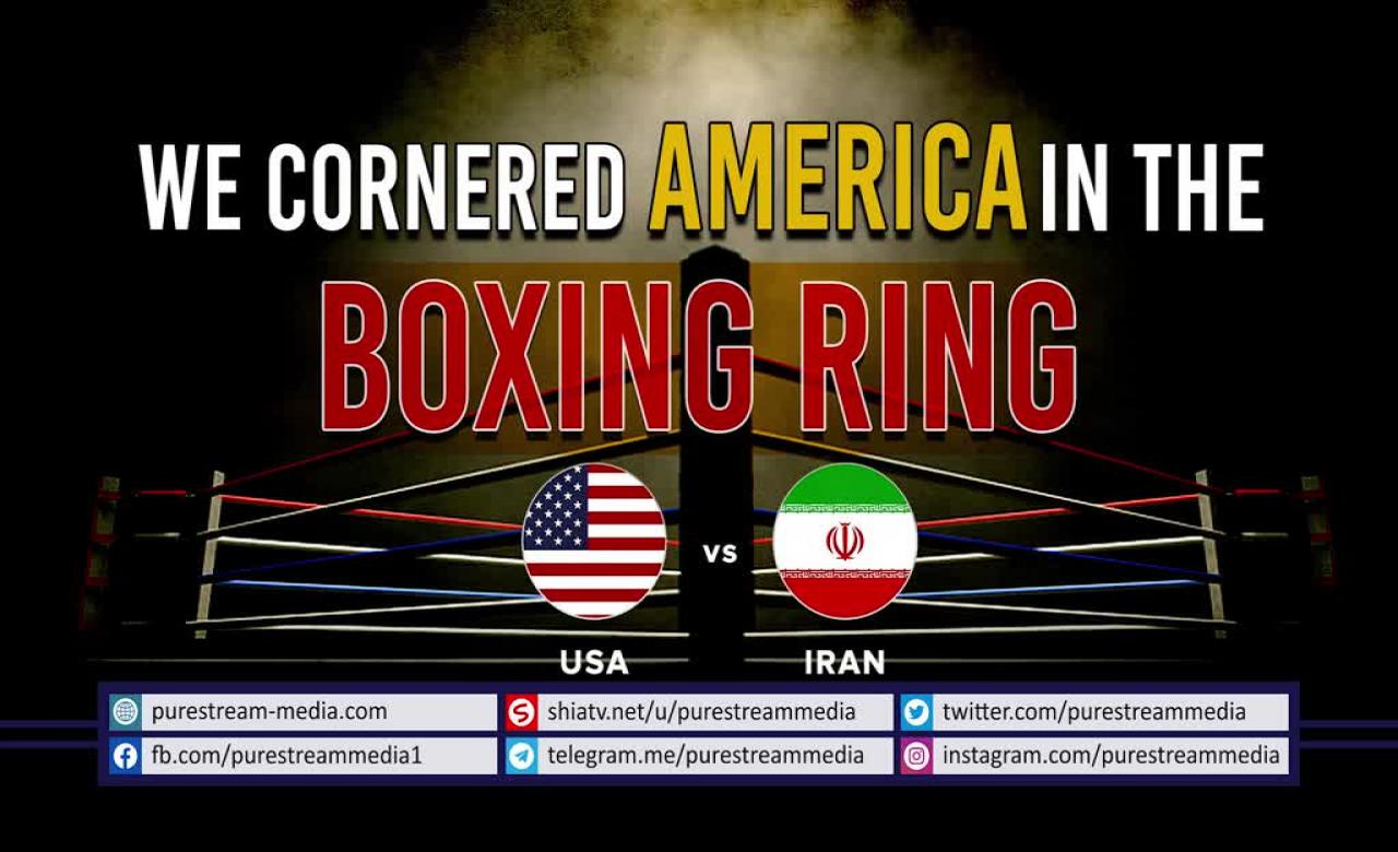 We Cornered America in the Boxing Ring | Imam Khamenei | Farsi Sub English