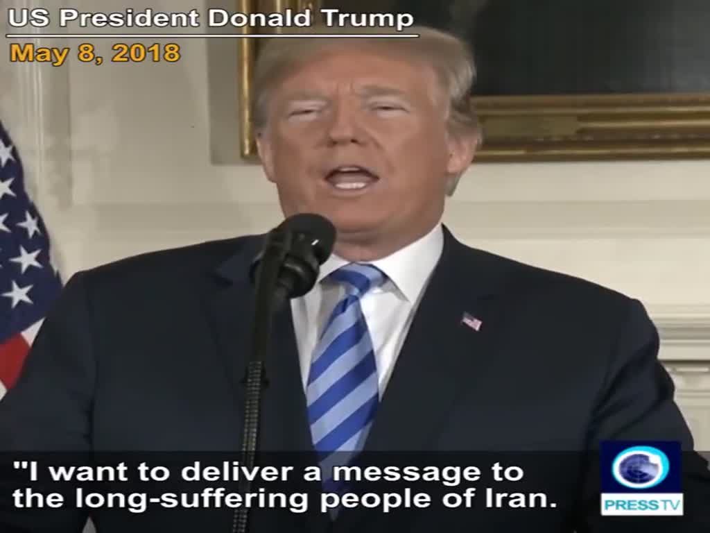 [9 August 2018] Iran\'s Zarif questions Trump\'s honesty with a simple example - English