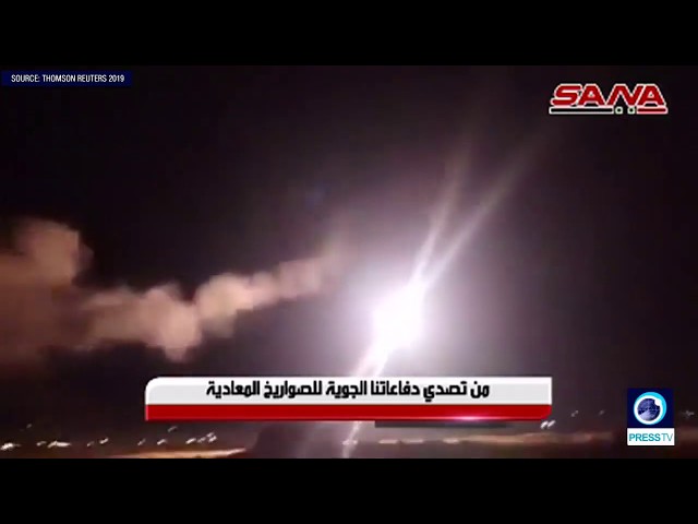 [1 July 2019] Syria releases footage of Israeli missile aggression against Syria - English