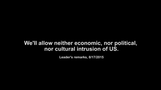 We\\\'ll allow neither economic, nor political, nor cultural intrusion of US. 8/17/15 - Farsi Sub English