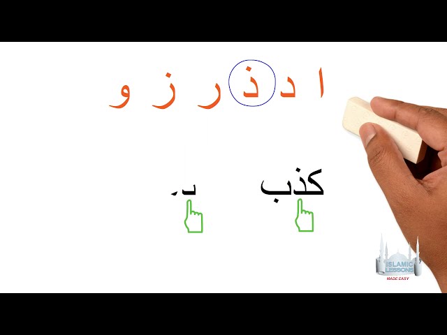 Reading Arabic - Identifying Letters - Lesson 3 - English