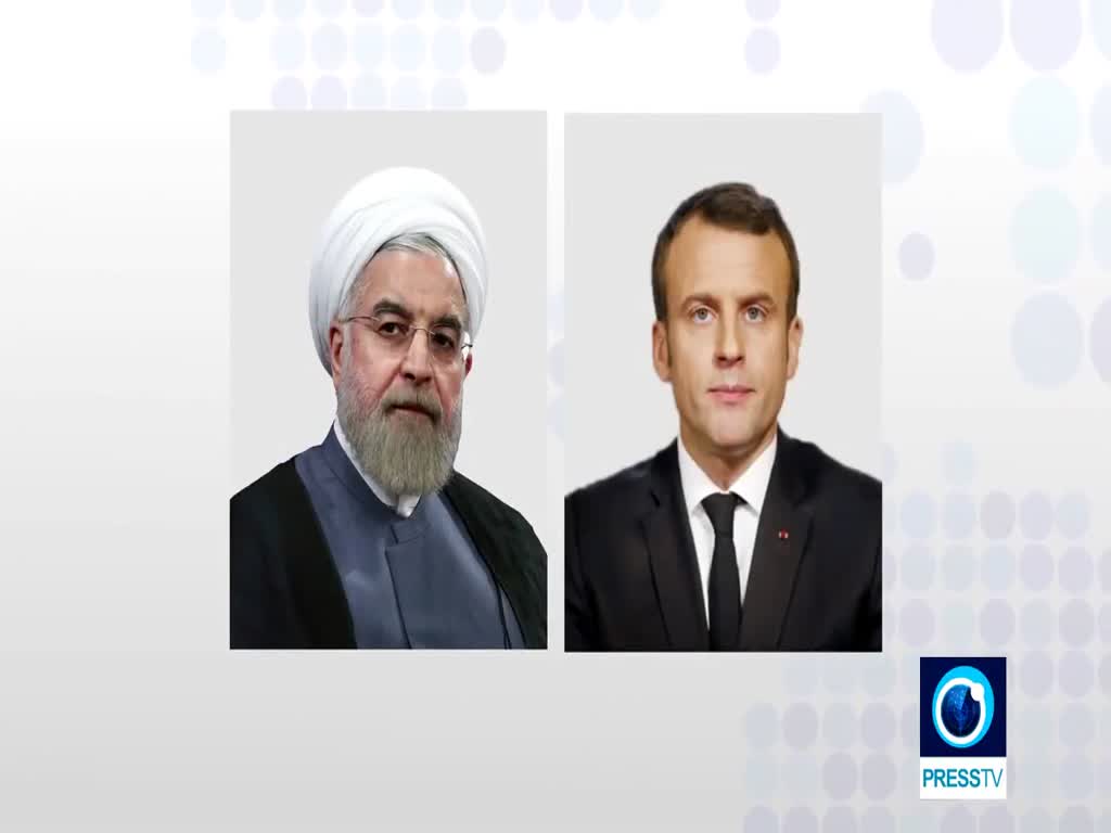 [12 May 2018] Rouhani, Macron talk on future of JCPOA - English