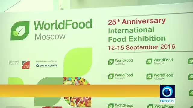 [14th September 2016] 25th intl. food exhibition World Food Moscow opens | Press TV English