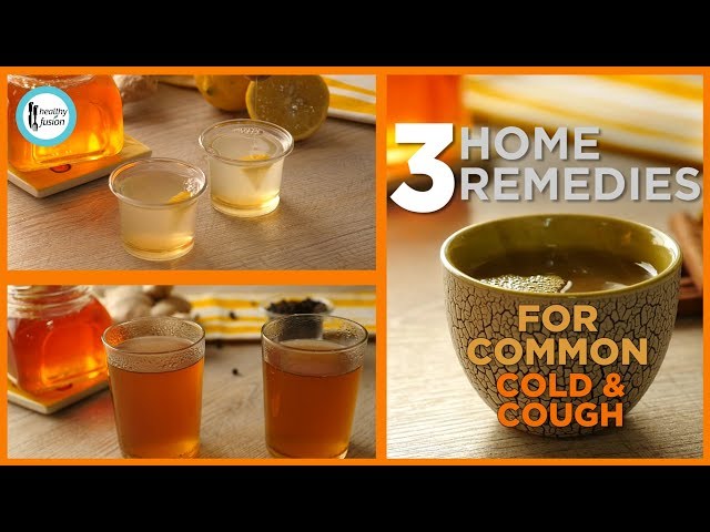 3 Home Remedies for Common Cold,Flu & Cough - English Urdu