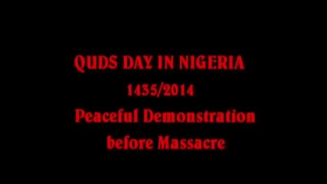 Quds Day Peacefull Procession Before Massacre - Hausa