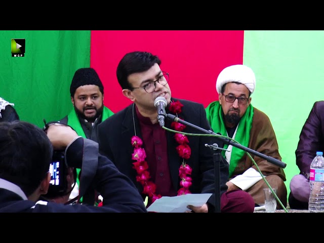 [ Jashan-e-Masoomeen (A.S) ] Manqabat : Janab Samar Hasanain | 30-December-2017 - Urdu
