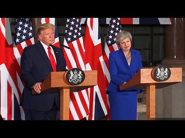 [13 June 2019] Behind pomp and pageantry, Trump is eyeing a British juicy bite - English